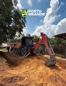 Porto Grande intensifica limpeza de vias e drenagem para prevenir alagamentos