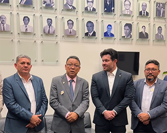 Prefeito de Mazagão reforça articulação em Brasília para captar recursos e impulsionar obras municipais