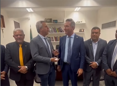 Prefeito de Tartarugalzinho busca emendas junto ao Senado para investimentos no município