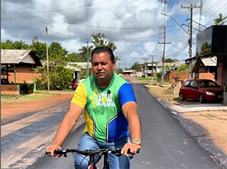 Prefeitura de Calçoene inicia pavimentação de ruas com 6 km de asfalto novo