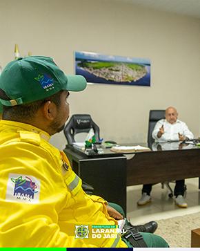 Prefeitura de Laranjal do Jari reforça parceria para prevenção de incêndios florestais