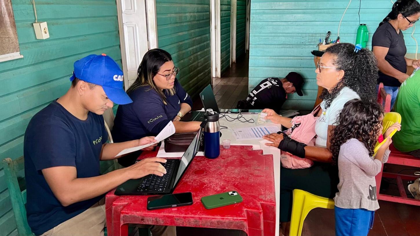 Prefeitura de Macapá leva serviços de apoio à agricultura familiar para a comunidade ribeirinha do Ipixuna Miranda