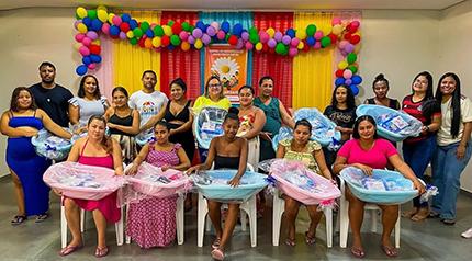 Prefeitura de Mazagão, através do CRAS Margarida, realiza entrega Auxílio Natalidade à gestantes