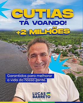 Recursos federais impulsionam mobilidade, saúde e assistência social em Cutias