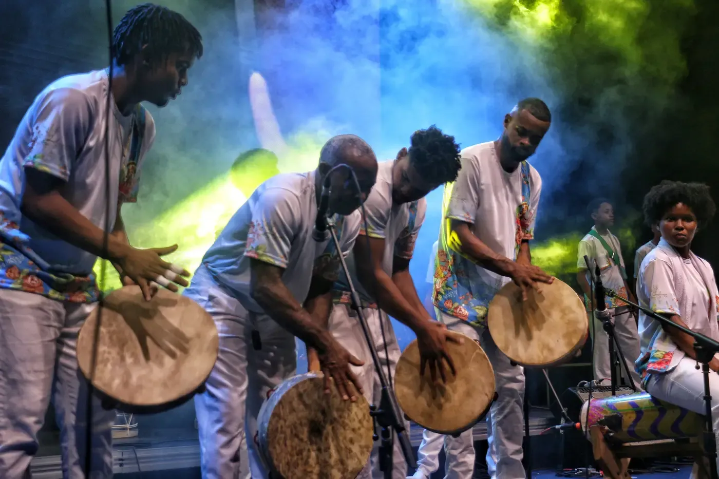 'Rufar dos Tambores' marca mais uma noite de apresentações no 30° Encontro dos Tambores, em Macapá