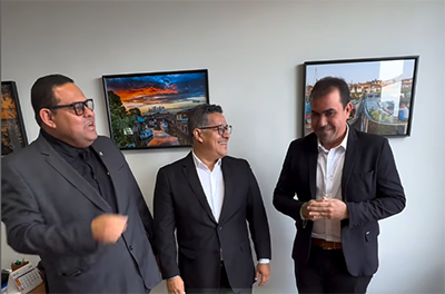 Viagem a Brasília marca nova fase de articulação do prefeito de Porto Grande