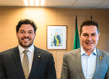 Atuação de Acácio é reconhecida pelo ministro das Cidades, Jader Filho
