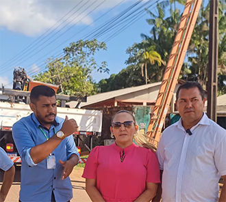 Calçoene intensifica manutenção da iluminação pública para aumentar segurança nas ruas