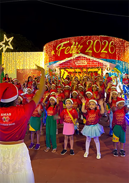 Cantata de Natal da Assistência Social emociona Laranjal do Jari e abre contagem regressiva para as festas