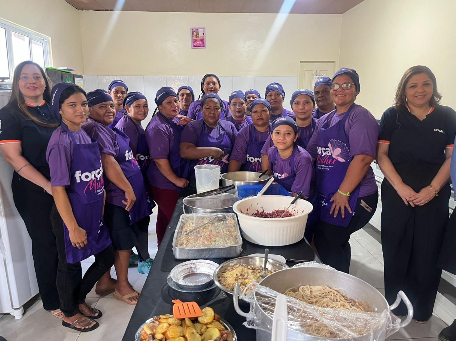Curso de marmitas capacita beneficiárias do Bolsa Família em Itaubal