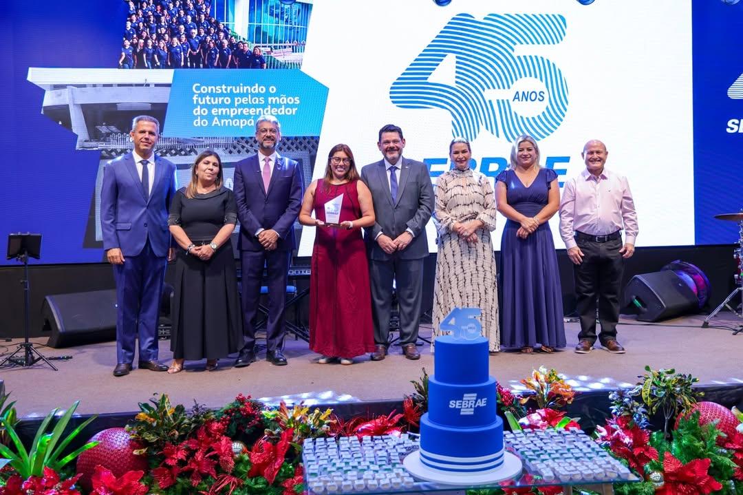 Prefeita de Serra do Navio prestigia celebração dos 45 anos do Sebrae no Amapá