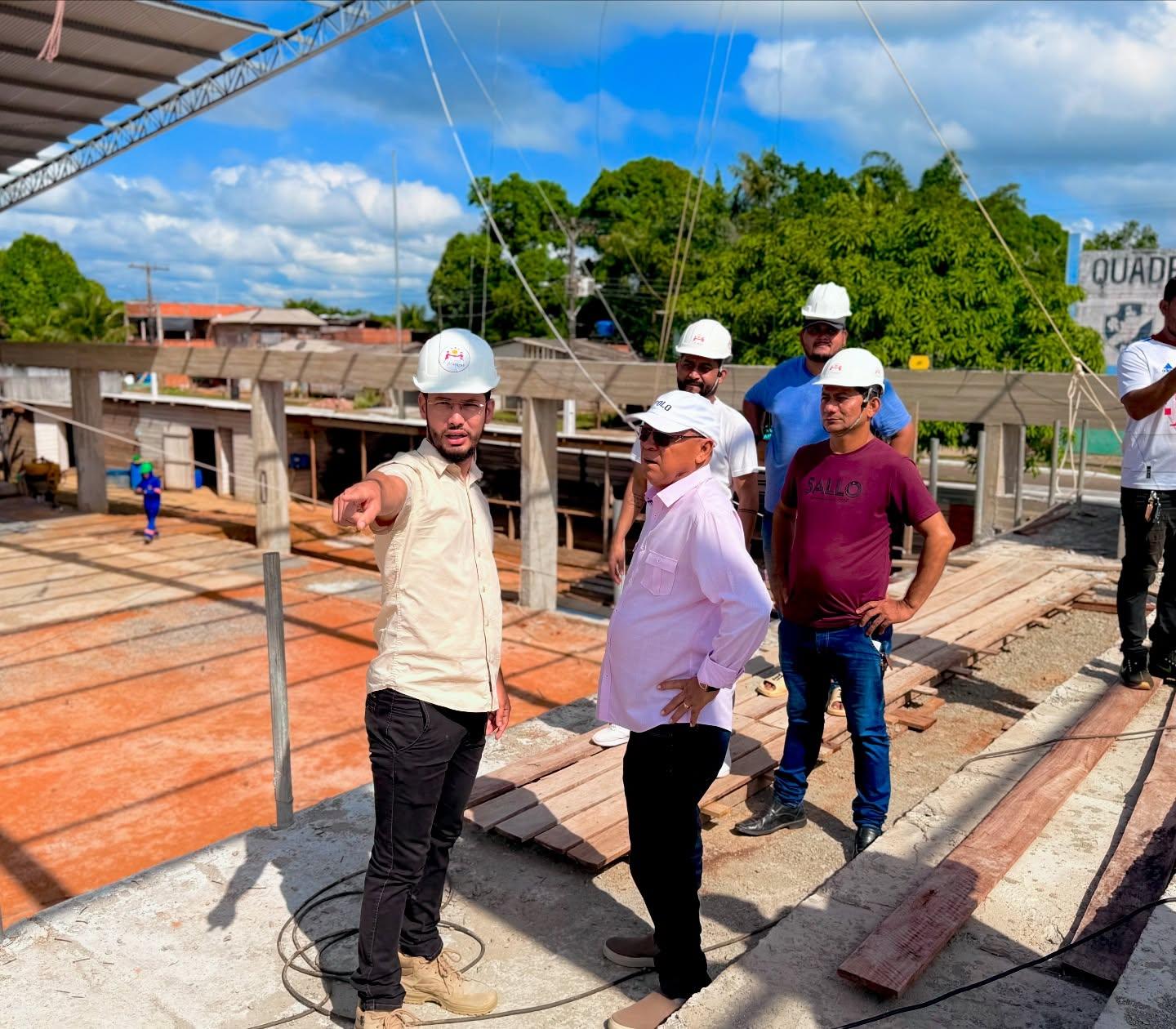 Prefeito Chico Nó acompanha obras de infraestrutura e reafirma compromisso com o desenvolvimento municipal