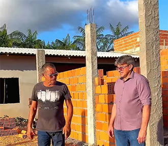 Prefeito Junior Leite acompanha avanço de obras e reforça compromisso com o desenvolvimento de Pracuúba