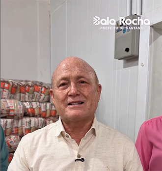 Santana reforça estrutura da merenda escolar com entrega de duas câmaras frigoríficas