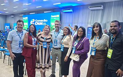 Serra do Navio marca presença no Conexão CNM com participação ativa da prefeita Paulinha