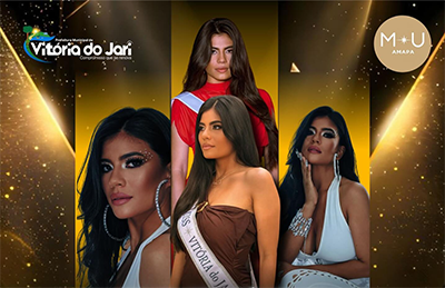 Vitória do Jari celebra representante no concurso Miss Amapá 2026