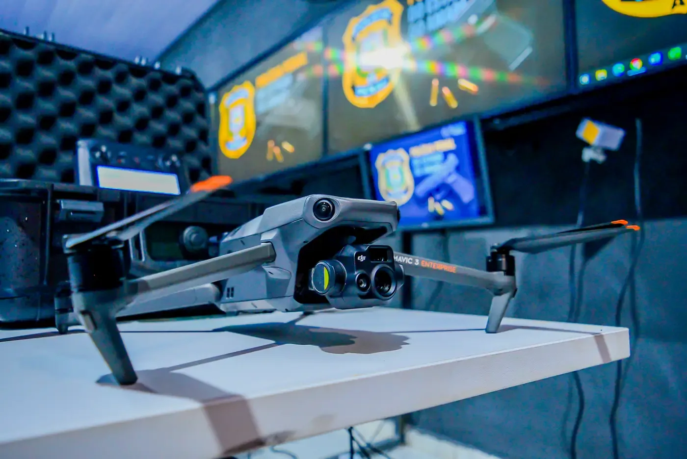 Com drones de alta tecnologia, Governo do Amapá amplia monitoramento aéreo e previne entrada de ilícitos no Iapen