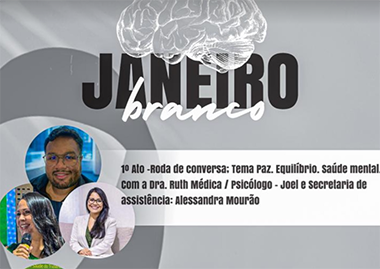 Cutias realiza evento Janeiro Branco com rodas de conversa sobre saúde mental e atividades físicas