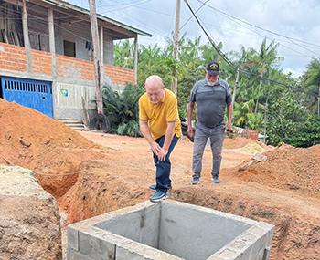 Governo do Amapá e Prefeitura de Santana avançam em obras de drenagem e pavimentação no bairro Fonte Nova