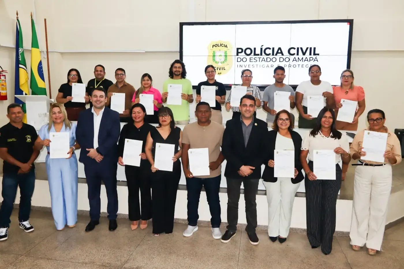Polícia Civil do Amapá entrega computadores e sistema digital para Conselhos Tutelares dos 16 municípios