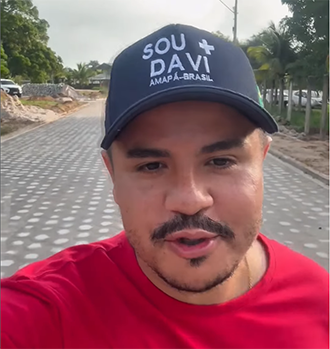 Prefeito de Itaubal celebra obra de acesso ao porto em Carmo do Macacoari