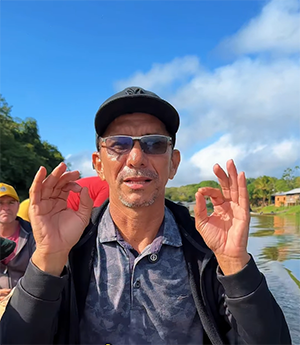 Prefeito de Oiapoque visita Aldeia Espírito Santo e reforça agenda de diálogo