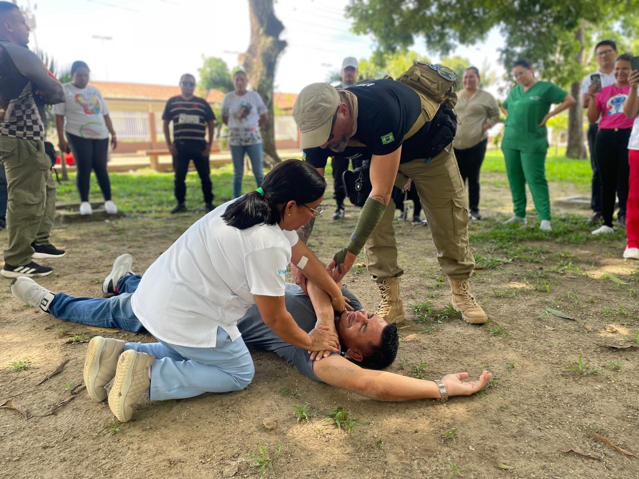 Prefeitura de Macapá capacita profissionais da 1ª Unidade de Urgência e Emergência Distrital do São Joaquim do Pacuí