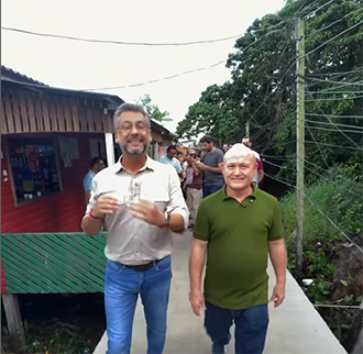 Santana entrega nova passarela de concreto na Ponte do Atalaia e reforça mobilidade no Igarapé da Fortaleza