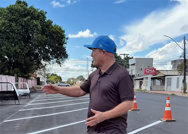 Santana inicia 2026 com nova etapa de melhorias viárias no entorno da Praça Cívica