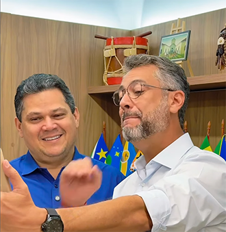 Senador Davi Alcolumbre e governador Clécio Luís celebram volta da atividade mineral com promessa de produção já em 2026