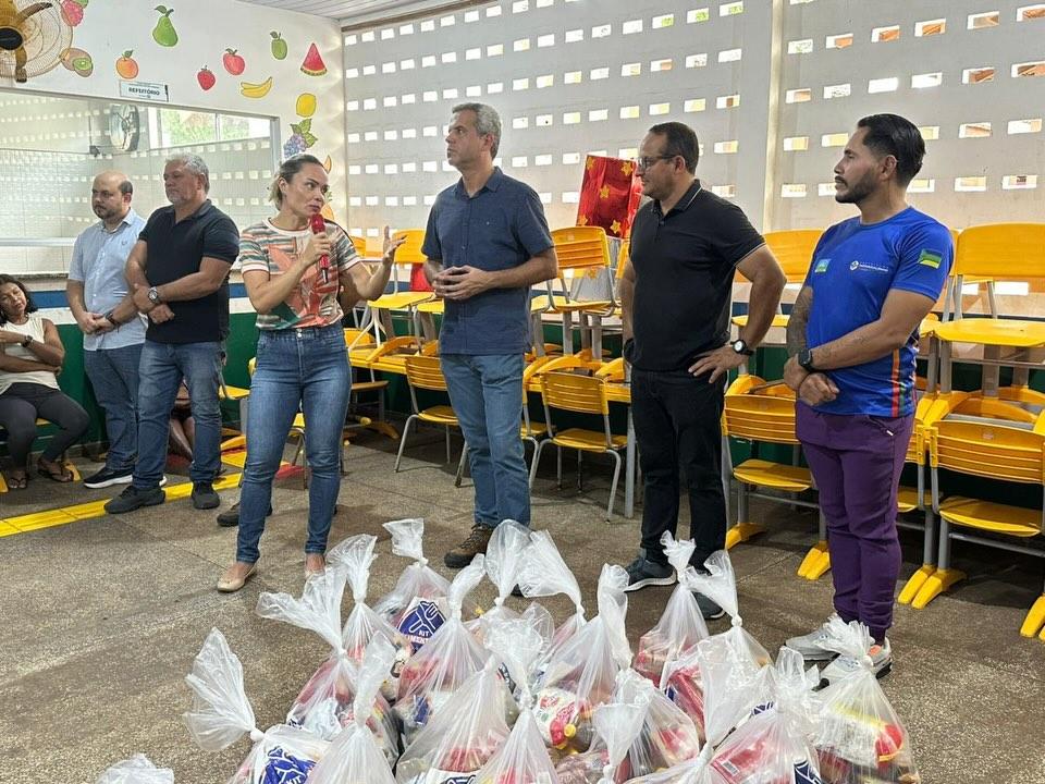 Tartarugalzinho inicia entrega de 2.700 kits de merenda escolar e reforça segurança alimentar durante as férias