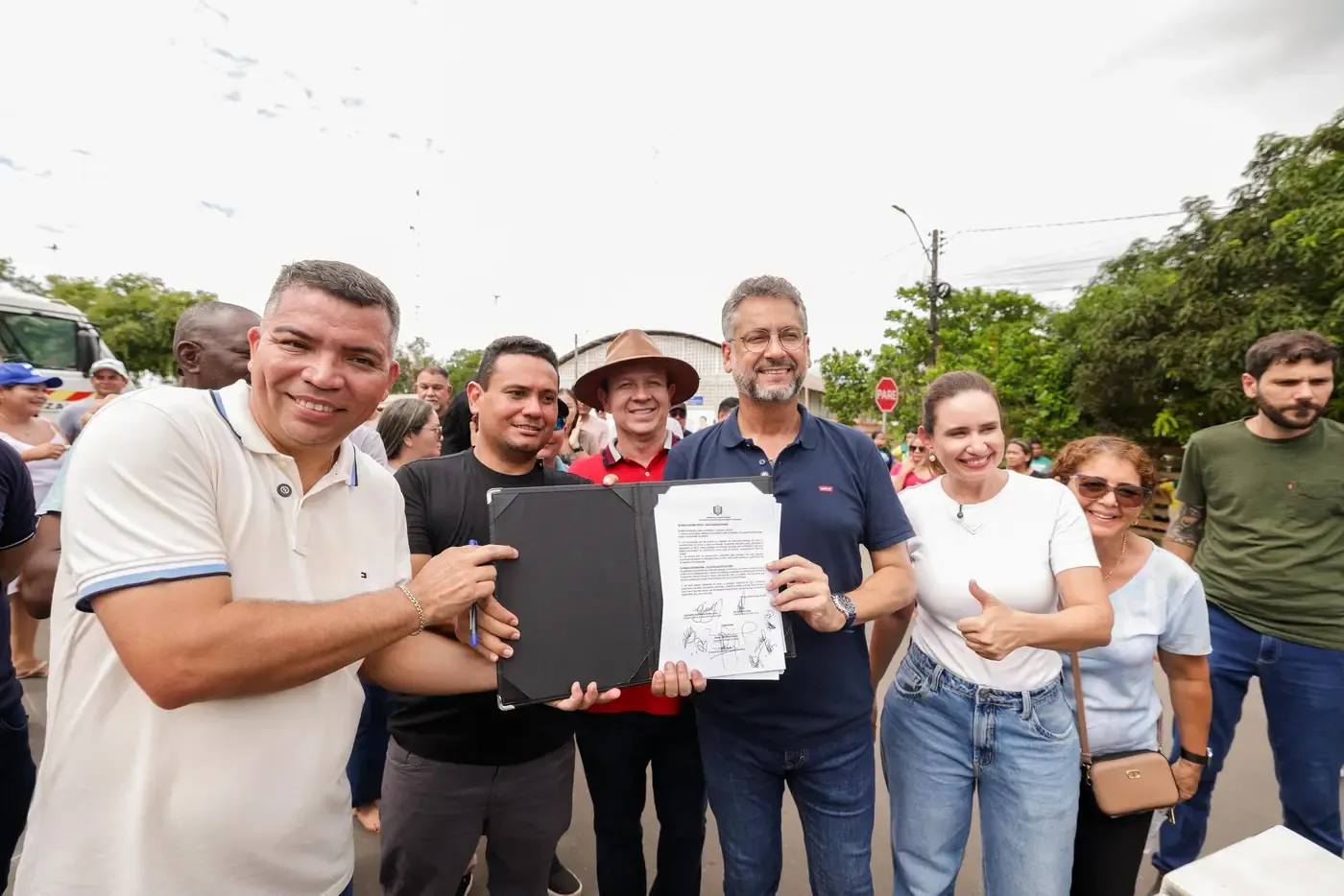 Clécio amplia investimentos em Vitória do Jari com convênios para Praça Bela Vista e Estádio Barbosão