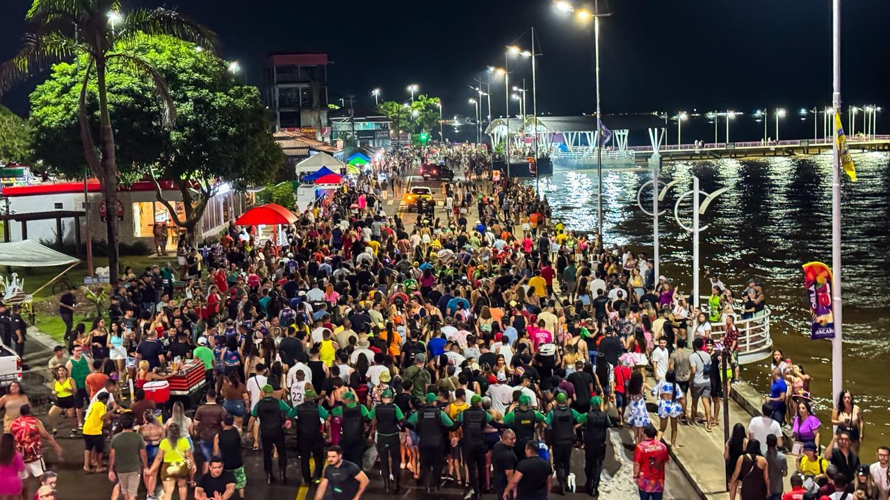 Com totens de monitoramento e reforço nas ruas, Orla Folia e A Banda prometem festa segura em Macapá