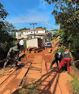 Construção da Ponte do Igarapé Palha avança e promete melhorar mobilidade em Oiapoque