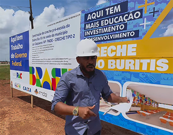 Creche do Bairro Buritis em Calçoene avança e deve ampliar vagas na educação infantil