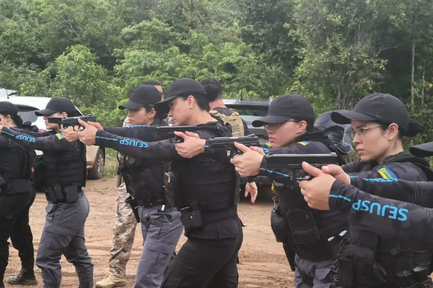 'Garante a minha segurança, dos meus colegas e do povo amapaense', diz policial militar em treinamento tático exclusivo para mulheres