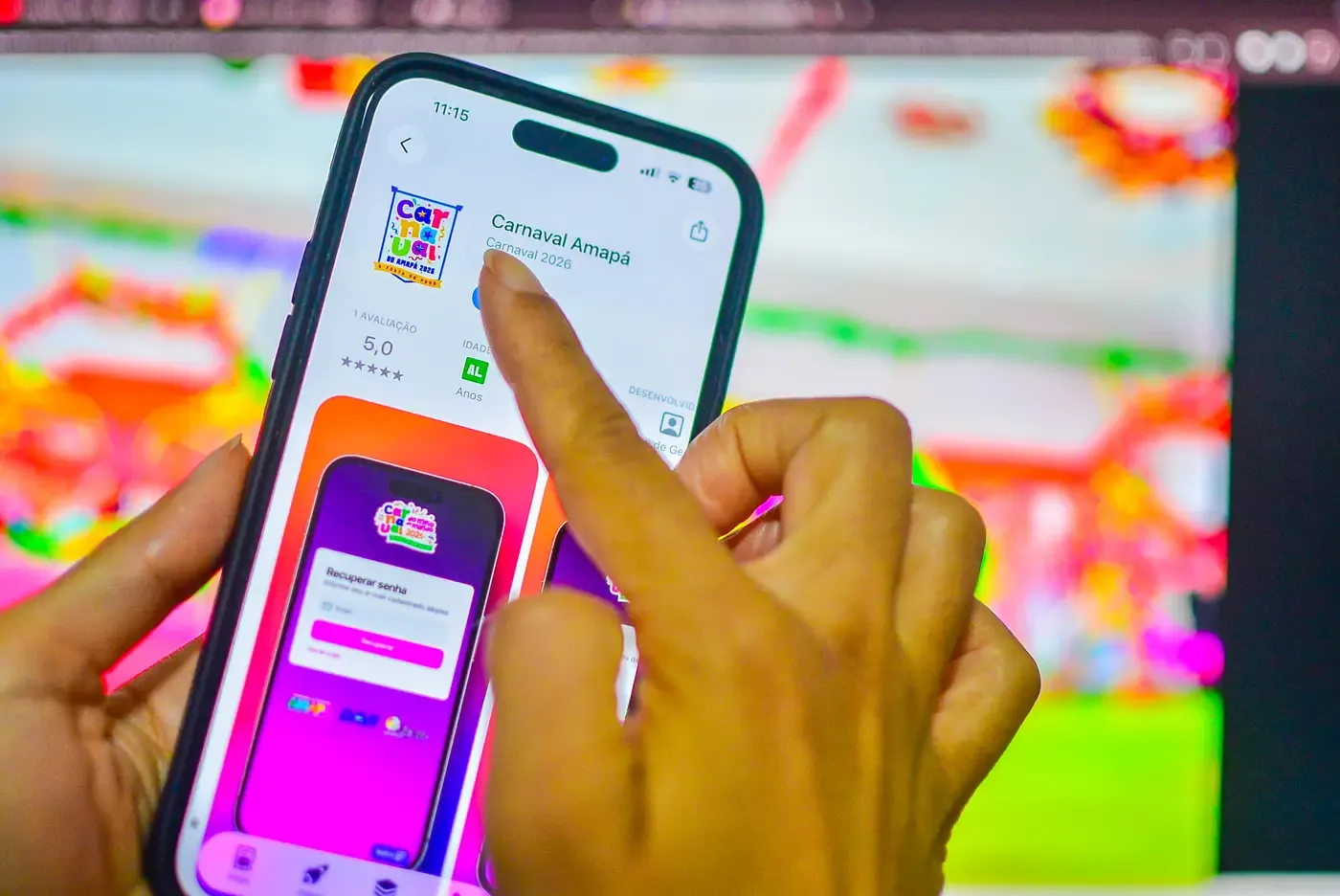 Governo do Estado lança aplicativo com informações do Carnaval 2026 no Amapá