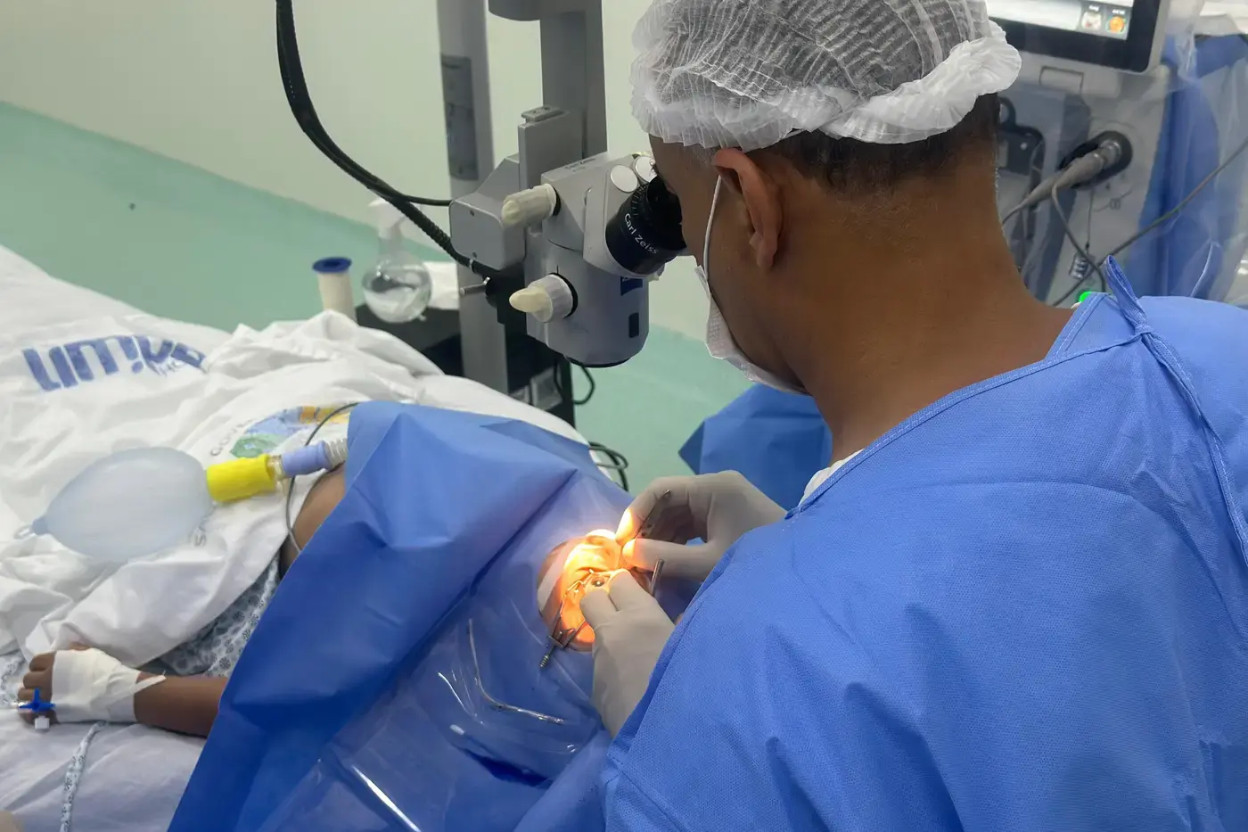 Mais Visão realiza cirurgias de catarata congênita e amplia acesso à saúde ocular infantil no Amapá