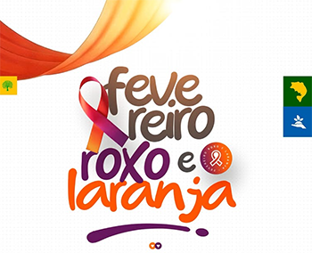 Pedaladas da saúde em fevereiro: campanhas Fevereiro Roxo e Laranja reforçam prevenção e cuidado com doenças graves