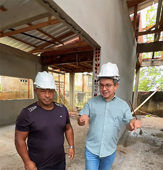 Randolfe acompanha obra da primeira Oficina de Próteses do Amapá