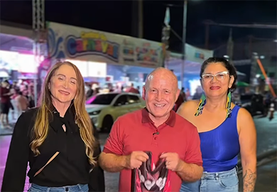 Santana aposta em “Recicla Abadá” e quer levar a energia do carnaval para dentro das escolas