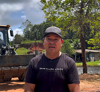 Toinho acompanha mutirão no Lourenço e marca novo ritmo de trabalho e presença