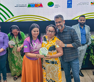 Carol Monteiro participa do Projeto Floresta+ e recebe reconhecimento por conservação ambiental