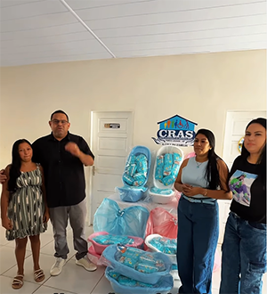 Entrega de kit bebê em Porto Grande reforça políticas de apoio à maternidade e proteção social