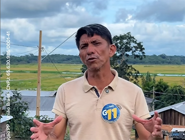Guido Mecânico agradece acolhida nas comunidades e reforça discurso em prol de Oiapoque