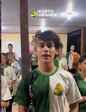 Inscrições para a Banda Marcial de Porto Grande incentivam música e formação de jovens