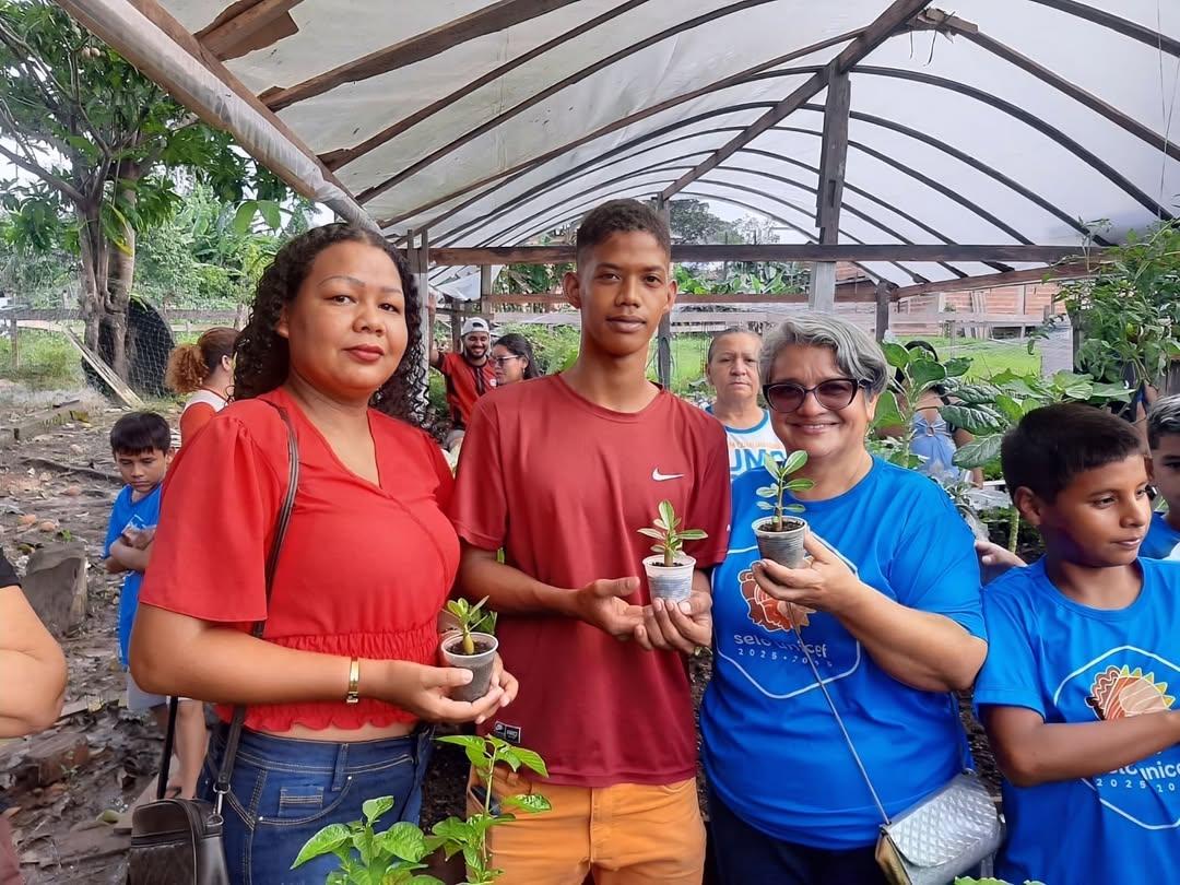 Juventude do município de Amapá participa de mobilização ambiental