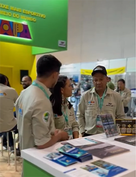 Laranjal do Jari leva potencial da pesca esportiva à maior feira do setor na América Latina