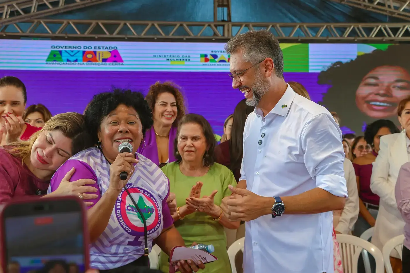 ‘Mais que um prédio, é política pública integrada’, celebra Clécio na inauguração da Casa da Mulher Brasileira no Amapá