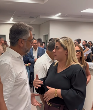 Prefeita de Serra do Navio destaca inauguração de centro de imagem do HU-Unifap em Macapá